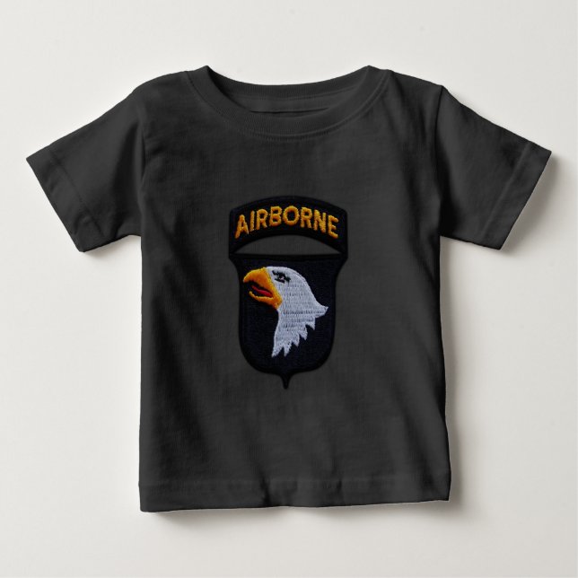 101st airborne division patch baby T-Shirt (Front)
