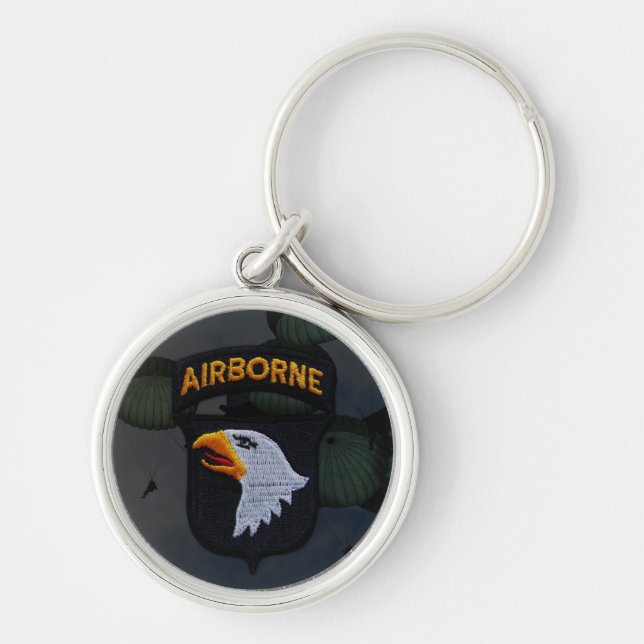 101st Airborne Division Patch Keychain (Front)