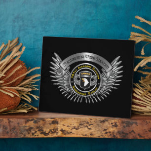 101st Airborne Division Plaque