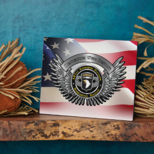 101st Airborne Division Plaque