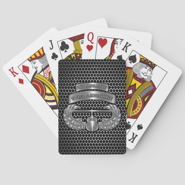 101st Airborne Division  Playing Cards (Back)