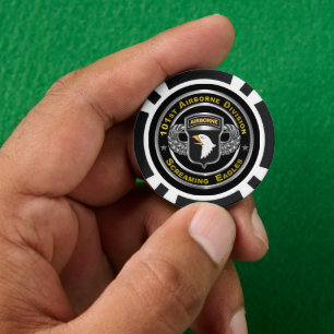 101st Airborne Division Poker Chips