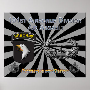 101st Airborne Division Poster