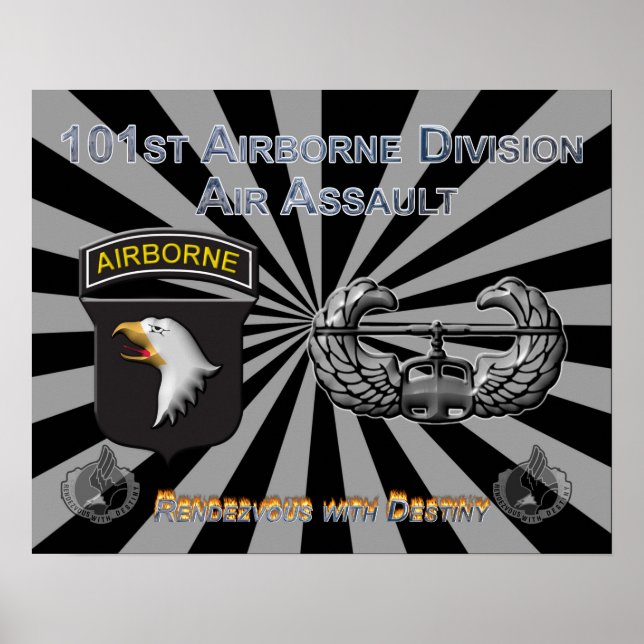 101st Airborne Division Poster (Front)