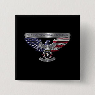 101st Airborne Division “Proud To Have Served” 15 Cm Square Badge