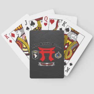 101st Airborne Division Rakkasans Playing Cards