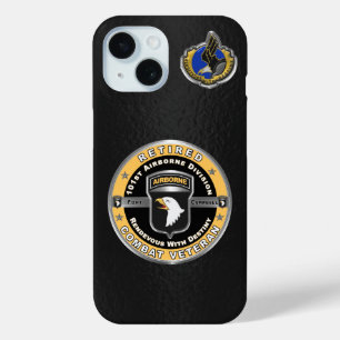 101st Airborne Division Retired  iPhone 15 Case