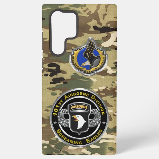 101st Airborne Division Samsung Galaxy S22 Ultra Case (Back)