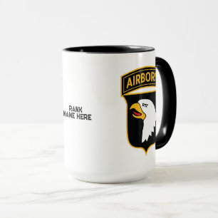101st Airborne Division Screaming Eagle Custom Mug