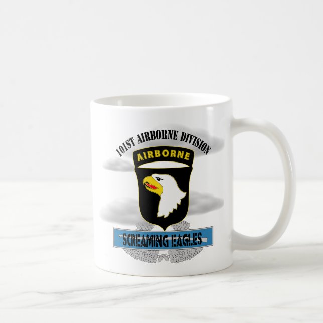101st Airborne Division "Screaming Eagles" Coffee Mug (Right)