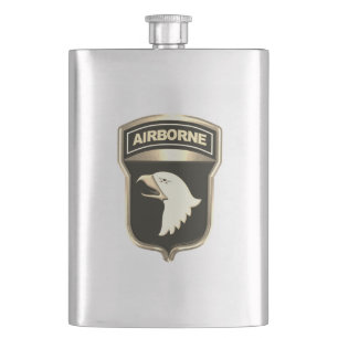 101st Airborne Division “Screaming Eagles” Flask
