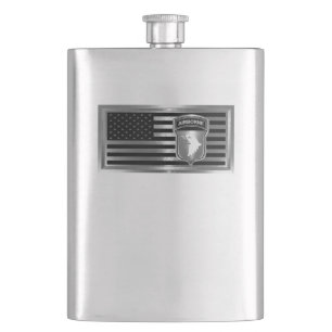 101st Airborne Division “Screaming Eagles” Flask