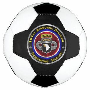 101st Airborne Division “Screaming Eagles” Soccer Ball