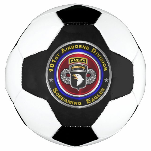 101st Airborne Division “Screaming Eagles” Soccer Ball (Front)