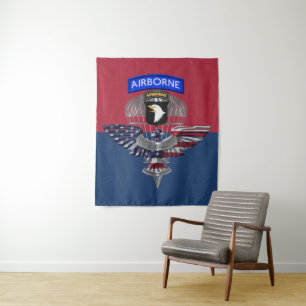 101st Airborne Division “Screaming Eagles” Veteran Tapestry