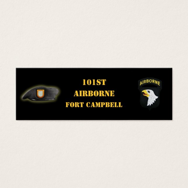 101st airborne division vets son mum bookmarkers (Front)