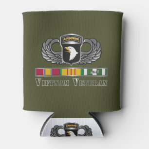 101st Airborne Division Vietnam Veteran  Can Cooler