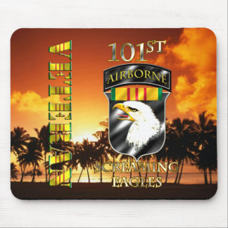 101st Airborne Division Vietnam Veteran Mouse Pad