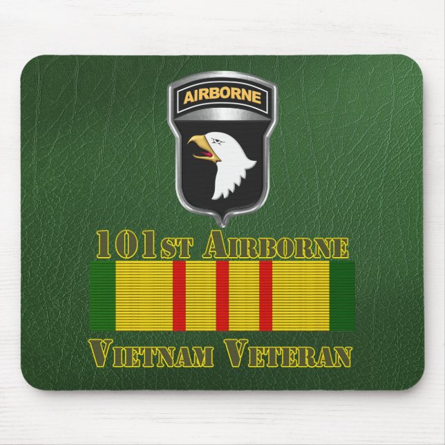 101st Airborne Division Vietnam Veteran Mouse Pad (Front)