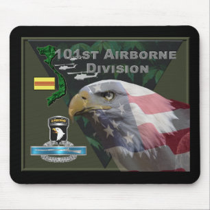 101st Airborne Division Vietnam Veteran Mouse Pad