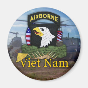 101st airborne division vietnam vets Magnet