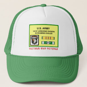 101ST AIRBORNE DIVISION VIETNAM WAR VET TRUCKER HAT