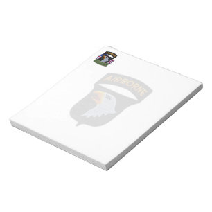 101st airborne division war veterans vets Notepad