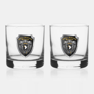 101st Airborne Division Whiskey Glass