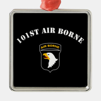 101st Airborne Insignia Metal Tree Decoration