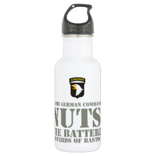 101st AIRBORNE - NUTS! 532 Ml Water Bottle