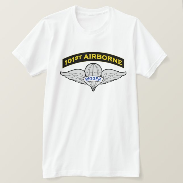 101st Airborne Rigger Tee (Design Front)