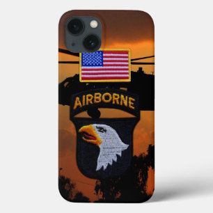 101st airborne screaming eagles veterans vets iPhone 13 case