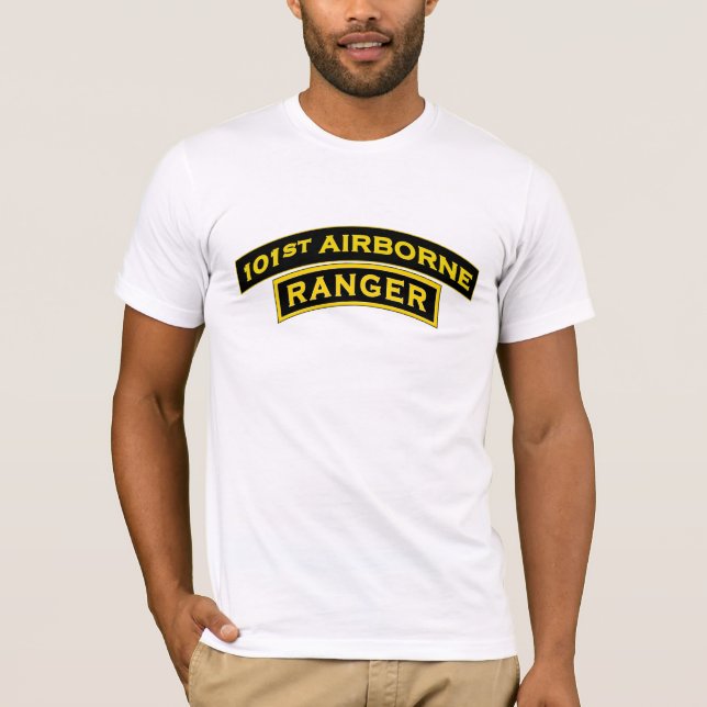 101st Airborne w Ranger tab Tee (Front)