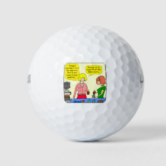 1029 79 positions of Kama Sutra cartoon Golf Balls