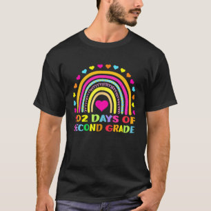 102 Day Of 2nd Grade Rainbow 102 Days Of Second Gr T-Shirt