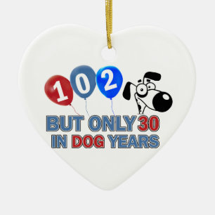 102th year old designs ceramic tree decoration