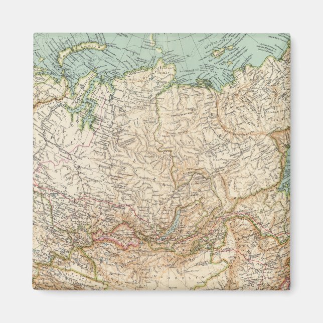 10304 Asiatic Russia Magnet (Front)