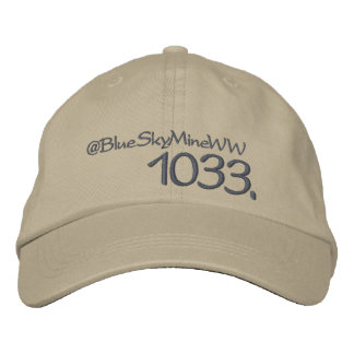 1033. How far will you go? Embroidered Hat