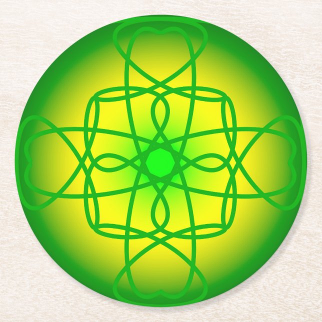 103 ROUND PAPER COASTER (Front)