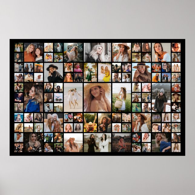 105 Photo Collage Memory Poster (Front)