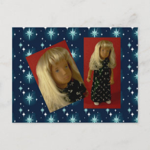 105 Sasha Long Dress Postcard