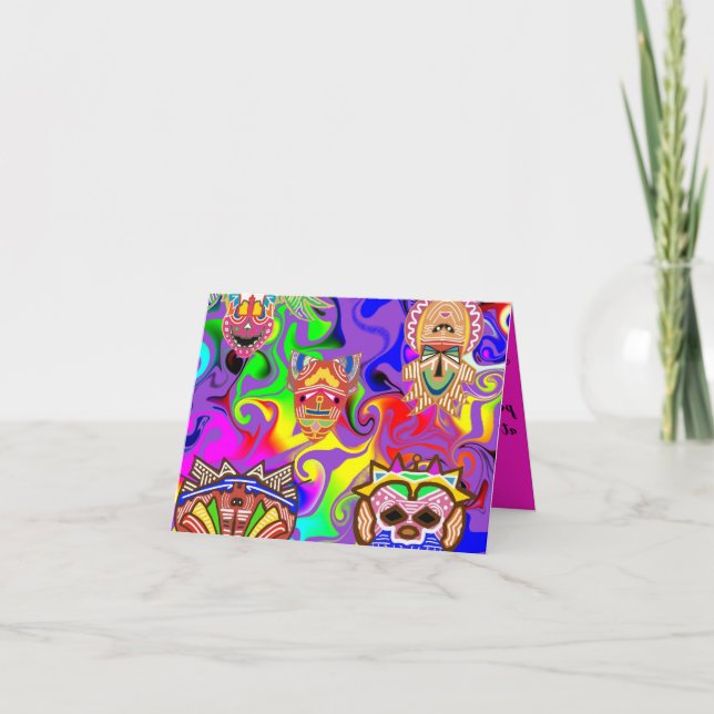 105C - Makes My World Spin Thank You Card (Front)