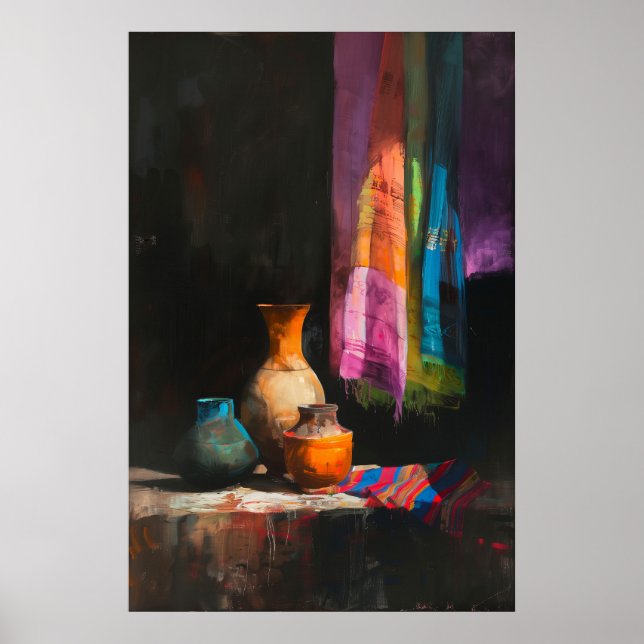 1063 Three Vases Poster (Front)