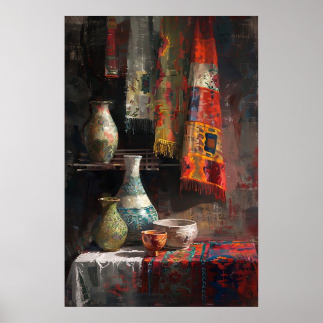 1065 Three Vases Poster (Front)