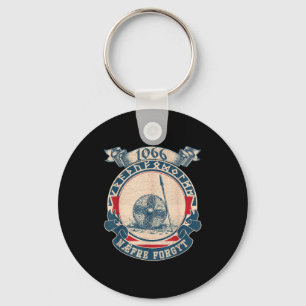 1066 Naefre Forgyt Never Forget Viking England Vin Key Ring