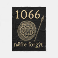 1066 Næfre Forgyt Old English Viking History Quote