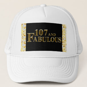 107 Birthday Trucker Hat
