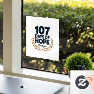 107 days OF Hope thank you kamala USA