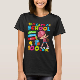 107 Days Of School 2nd Grade Kids Rule Love 100 Da T-Shirt