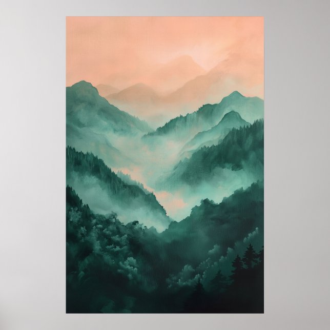 1084 Dreamy Serenity Poster (Front)